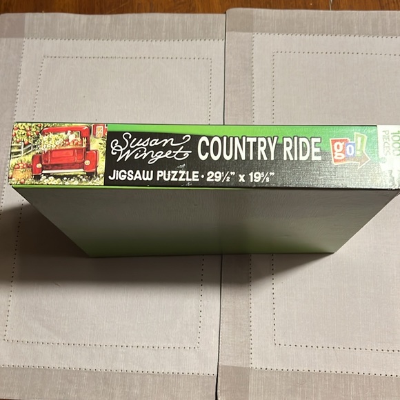 “Country Ride” Go! Susan Winget 1000 piece puzzle - Picture 2 of 3